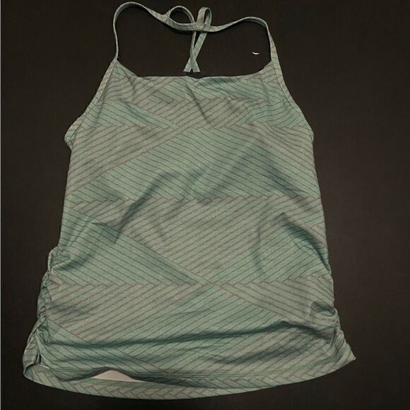 NWOT PRANA Wonder Often Striped Tank Top Teal
Blue Open Back Women's Size Small - Picture 3 of 7